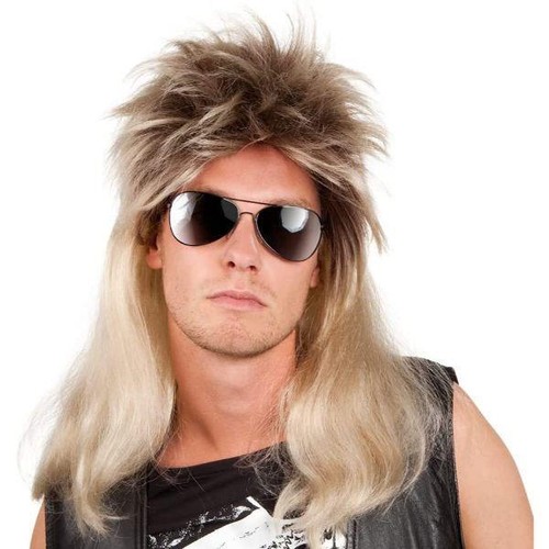 Parrucca mullet boland - mullet, 80