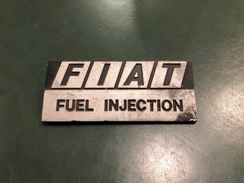 Scritta fregio targhetta - scritta, fiat
