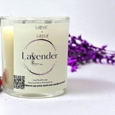 Candela alla lavanda ~ 2