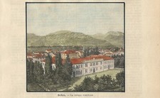 Stampa antica SCHIO Veduta