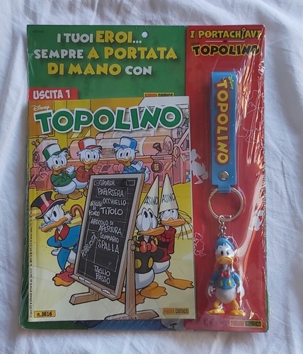 Topolino 3616 con portachiavi - topolino,
