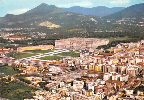 Cartolina caserta panorama - cartolina,
