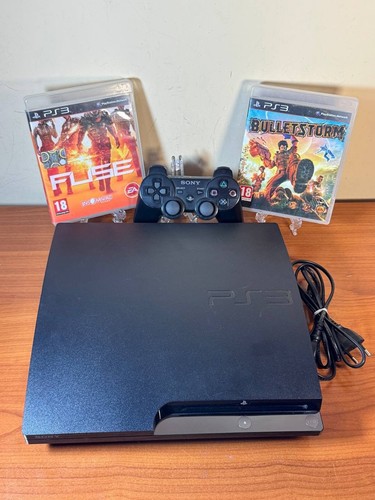 Console playstation ps3 slim - 3,