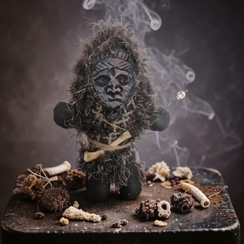 Bambola voodoo africana