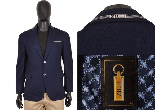 Rrp4500 blazer uomo zilli - blazer,