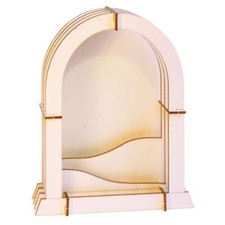 Sagoma in legno Cupola 3D da