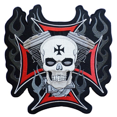 Backpatche croix malte patche - backpatche,