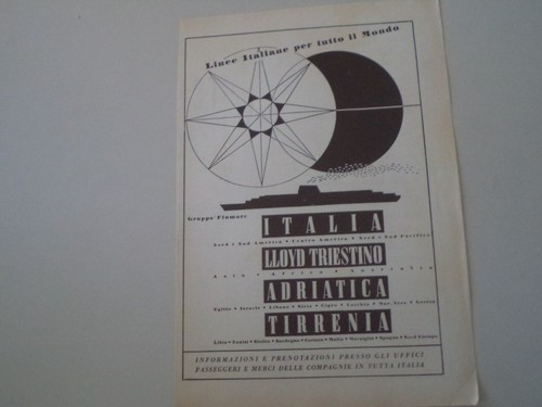 Advertising pubblicità 1954 - pubblicità,