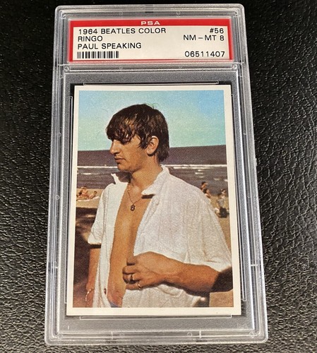 Ringo starr rookie - ringo, psa