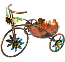 FIORIERA PORTA VASI BICI MIGNON in ferro battuto