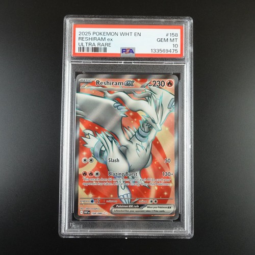 Psa reshiram 158 - 10,