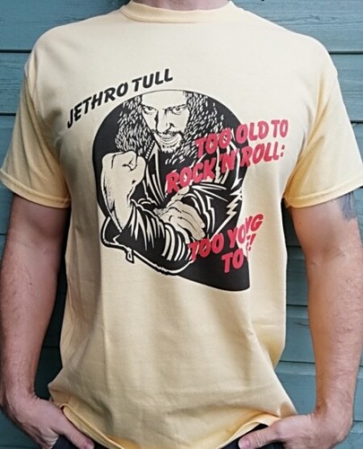 Maglietta jethro tull too old - tull,