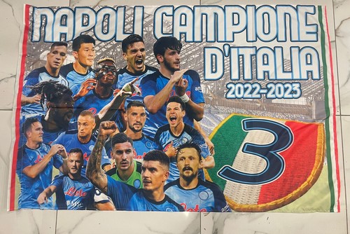 Bandiera 140x90 napoli - bandiera,
