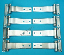 8 cerniere porta acciaio