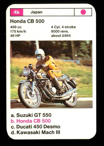 Scheda informativa moto - x,