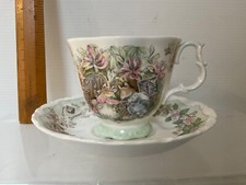 RARA TAZZA DA TÈ E PIATTINO