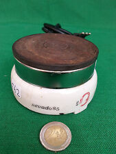 VECCHIA PIASTRA ELETTRICA FORNELLINO NEVADO SCALDAVIVANDE IN PORCELLANA. N° F62.