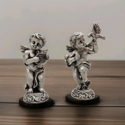 Set cherubini peltro sole - cherubini,