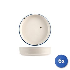 6x H&H Piatto tondo Rye in