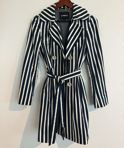 Trench donna express - trench, blu