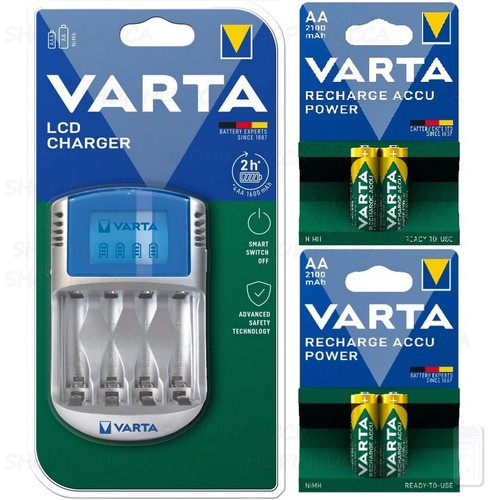 Varta caricabatterie lcd - caricabatterie,