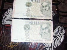  MILLE LIRE MARCO POLO ITALIA
