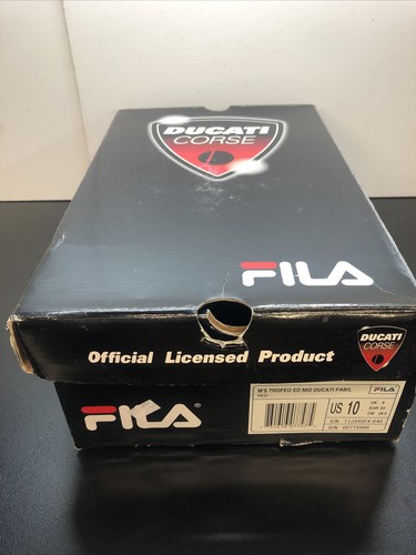 Fila ducati scatola scarpe - ducati,