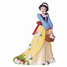 Vetrina Disney Botanica Biancaneve con accenti floreali 8,15 pollici nuova statuina