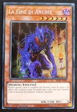 LA FINE DI ANUBIS Rara Segreta in Italiano BLTR-IT052 YUGIOH
