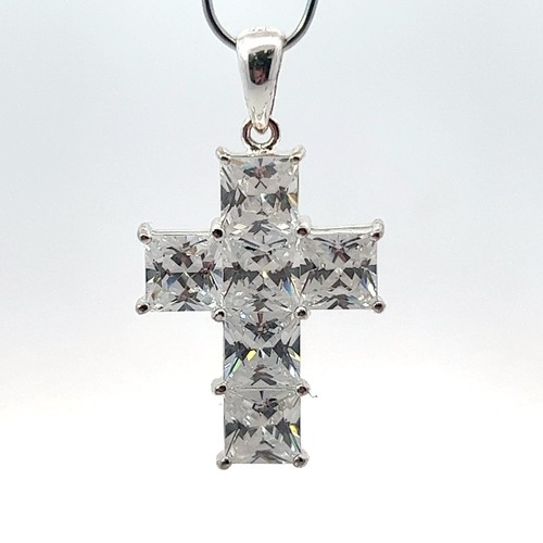 Ciondolo croce argento - croce,