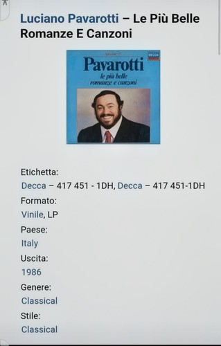 Luciano pavarotti le più - luciano,