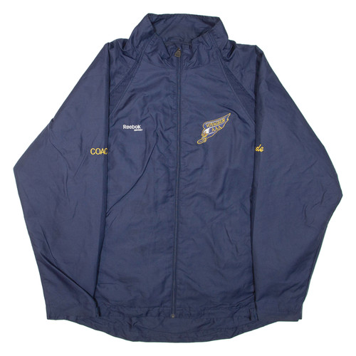 Reebok giacca uomo track - blu, l