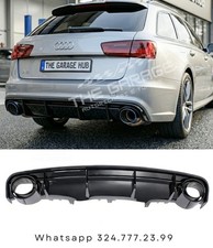 DIFFUSORE RS6 LOOK + TERMINALI