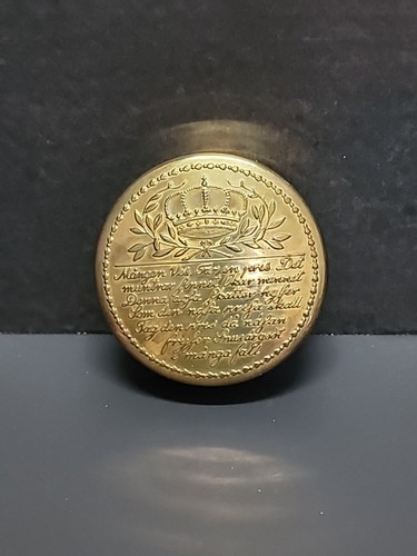 Skultuna snuff snus - box, in