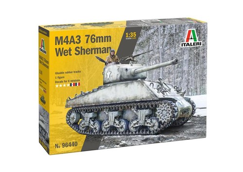 Italeri m4a3 76mm - m4a3,