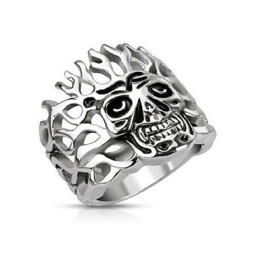 Anello uomo acciaio massiccio - uomo,