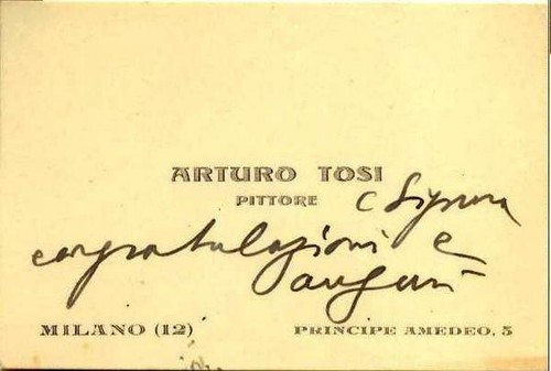 Arturo tosi pittore - arturo, tosi.