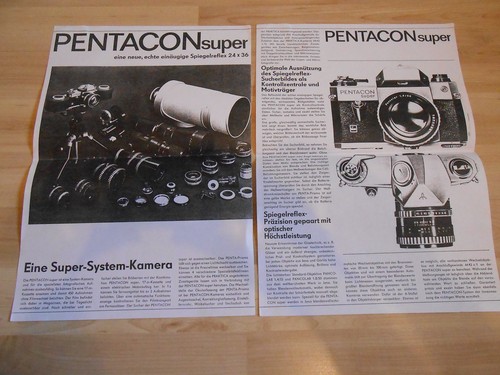 Pentacon una fotocamera super - una,