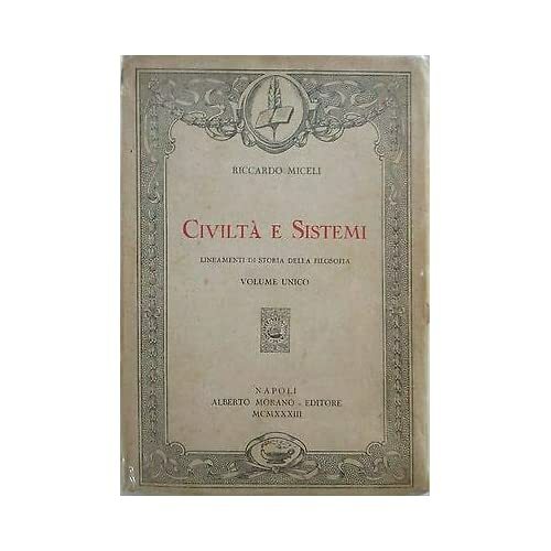 V1764 libro civilta sistemi - libro, e
