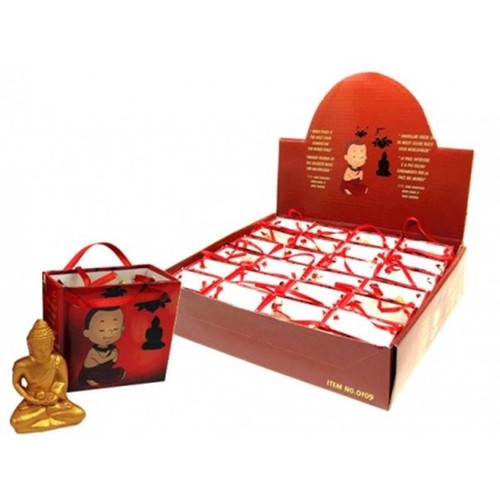 Statuetta buddha dorato - statuetta,