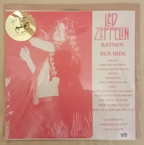 Led zeppelin ratsos bus - zeppelin, ride