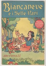 Walt Disney - Biancaneve e i sette nani - Albo d' oro n.33 - Prima ristampa 1948