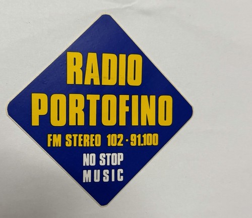 Adesivo vintage radio - adesivo,
