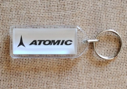 Atomic portachiavi plastica