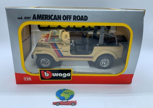 Bburago jeep american - off, road
