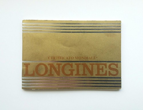 Longines garanzia guarantee - longines,