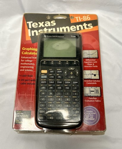 Texas instruments 86 - instruments, ti-86