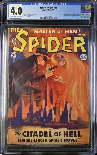 Spider pulp cgc - spider,