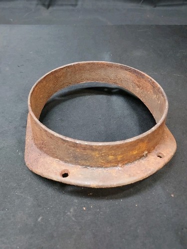 Vecchia flangia tubo stufa - tubo, a