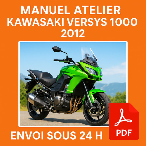 Manuel atelier kawasaki - manuel, versys
